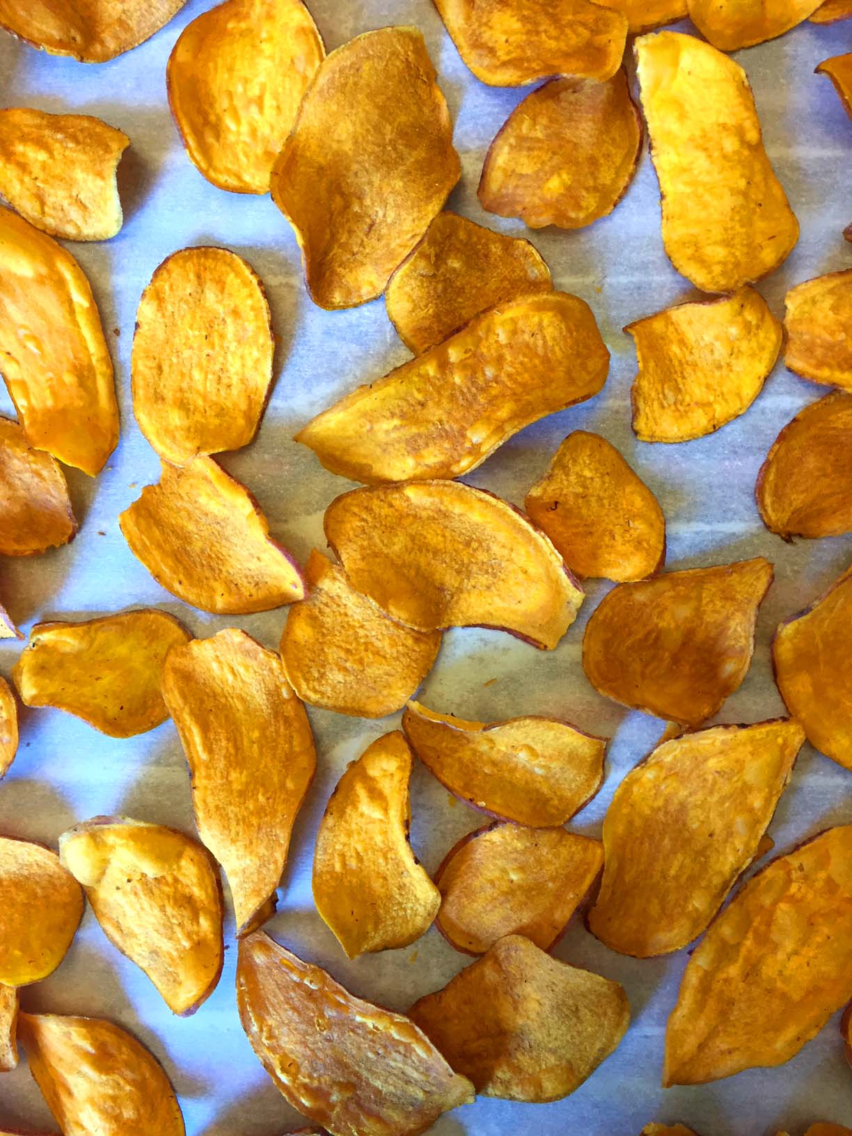 Baked Sweet Potato Chips Recipe – Melanie Cooks