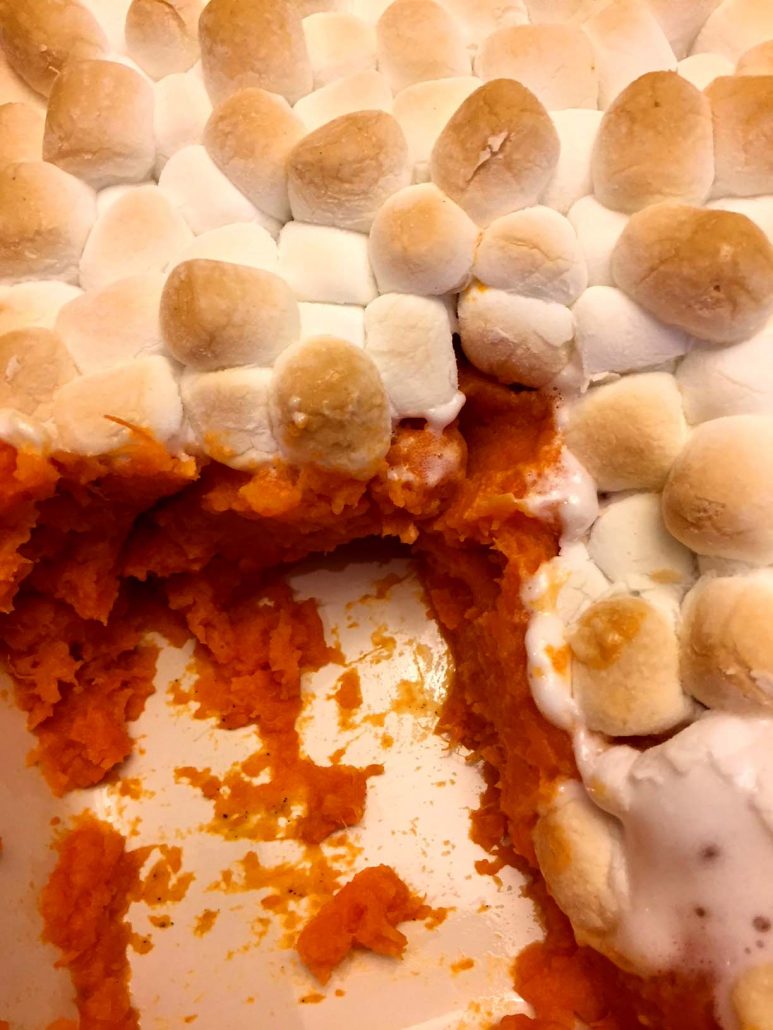 Candied Yams With Marshmallows