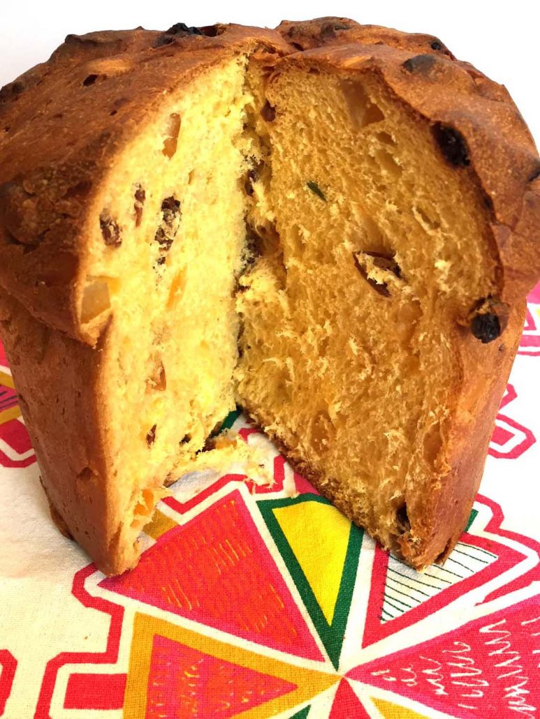Italian Panettone Bread Fruit Cake Recipe – Melanie Cooks