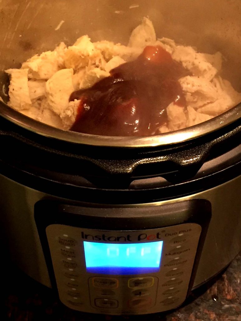 Instant Pot Chicken With BBQ Sauce