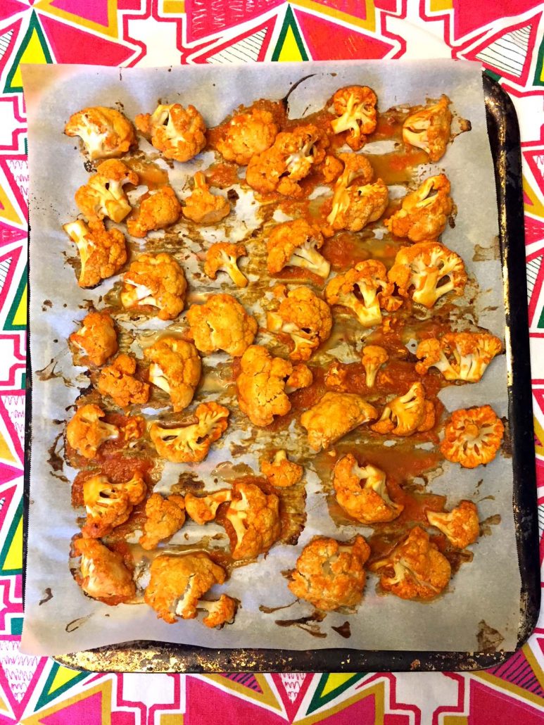 Baked Buffalo Cauliflower