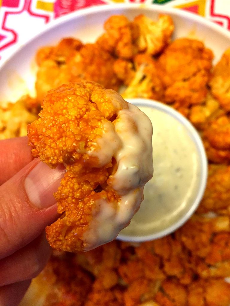 Buffalo Cauliflower Appetizer