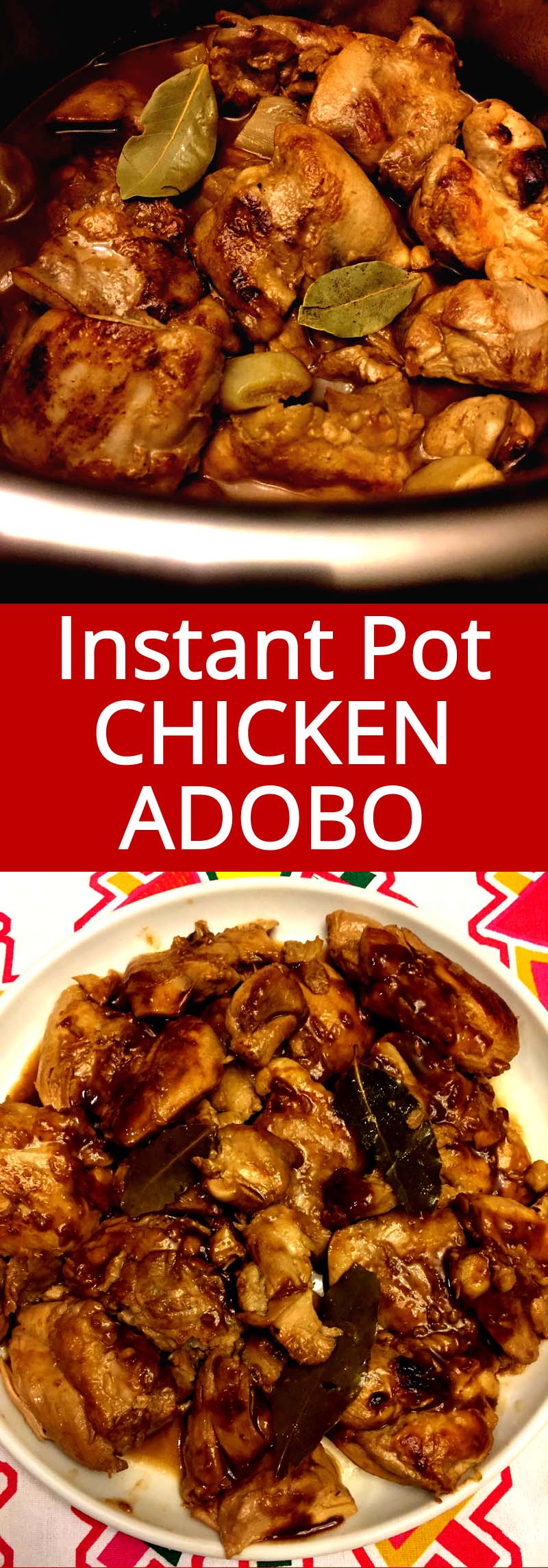 Instant Pot Chicken Adobo Recipe – Melanie Cooks