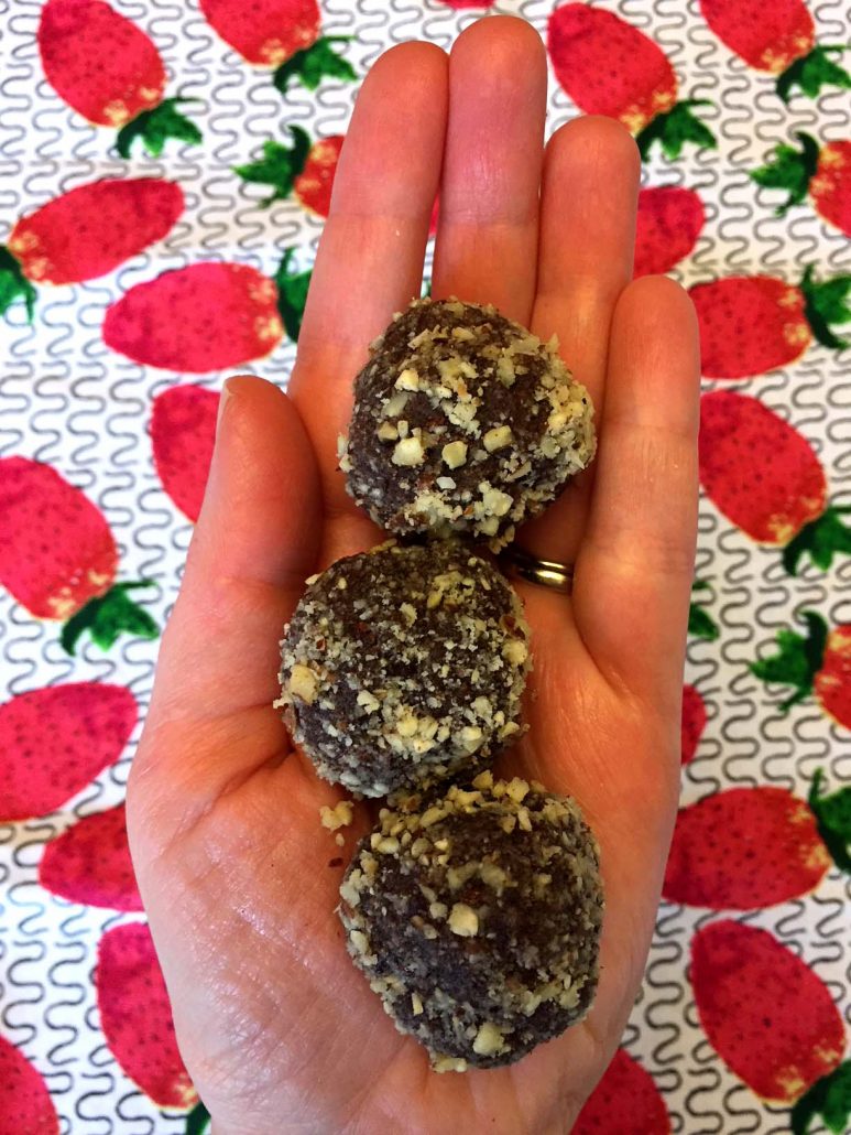 Hazelnut Chocolate Vegan Balls