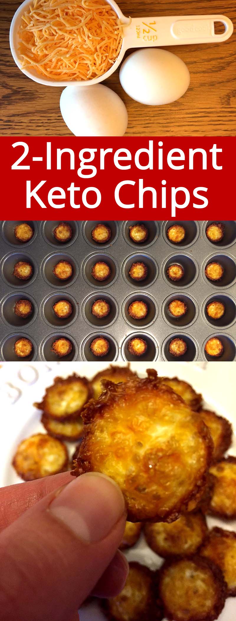 2 Ingredient Keto Chips – Low Carb, Gluten-Free and So Crunchy