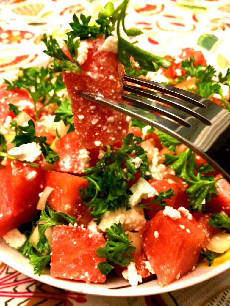 Easy Watermelon Feta Salad