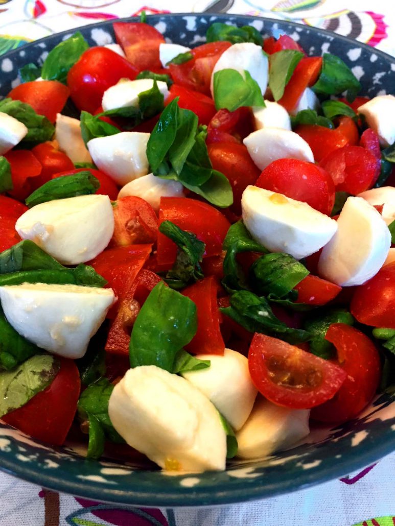 Italian Chopped Caprese Salad Recipe