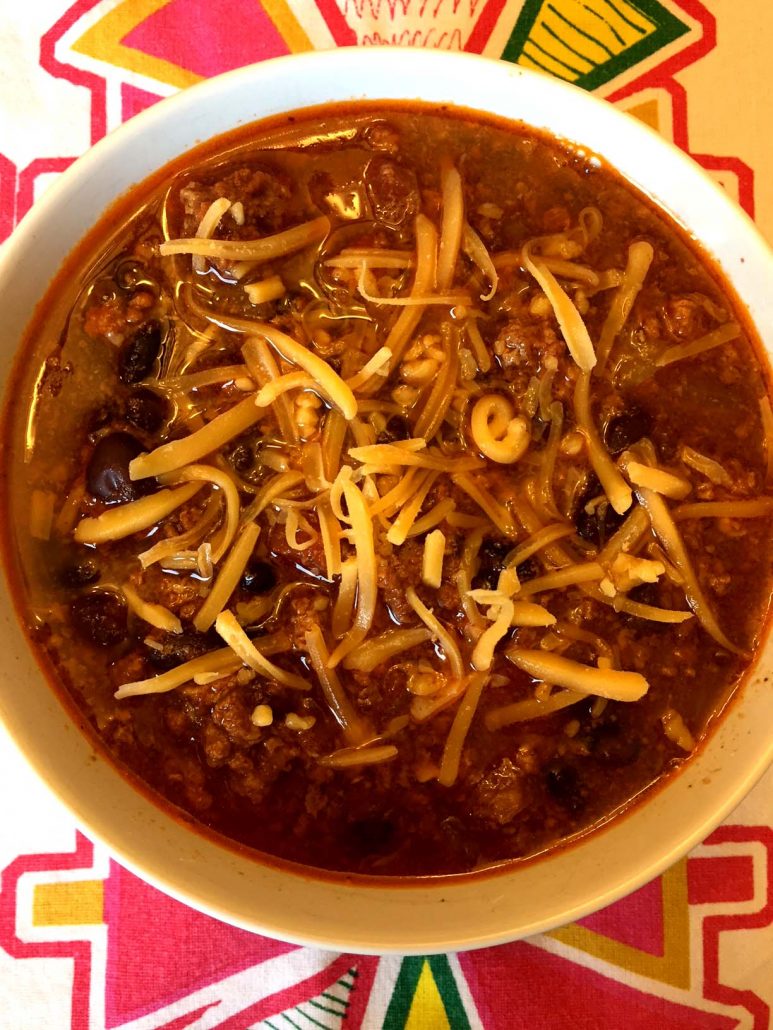 Frozen Ground Beef Instant Pot Chili