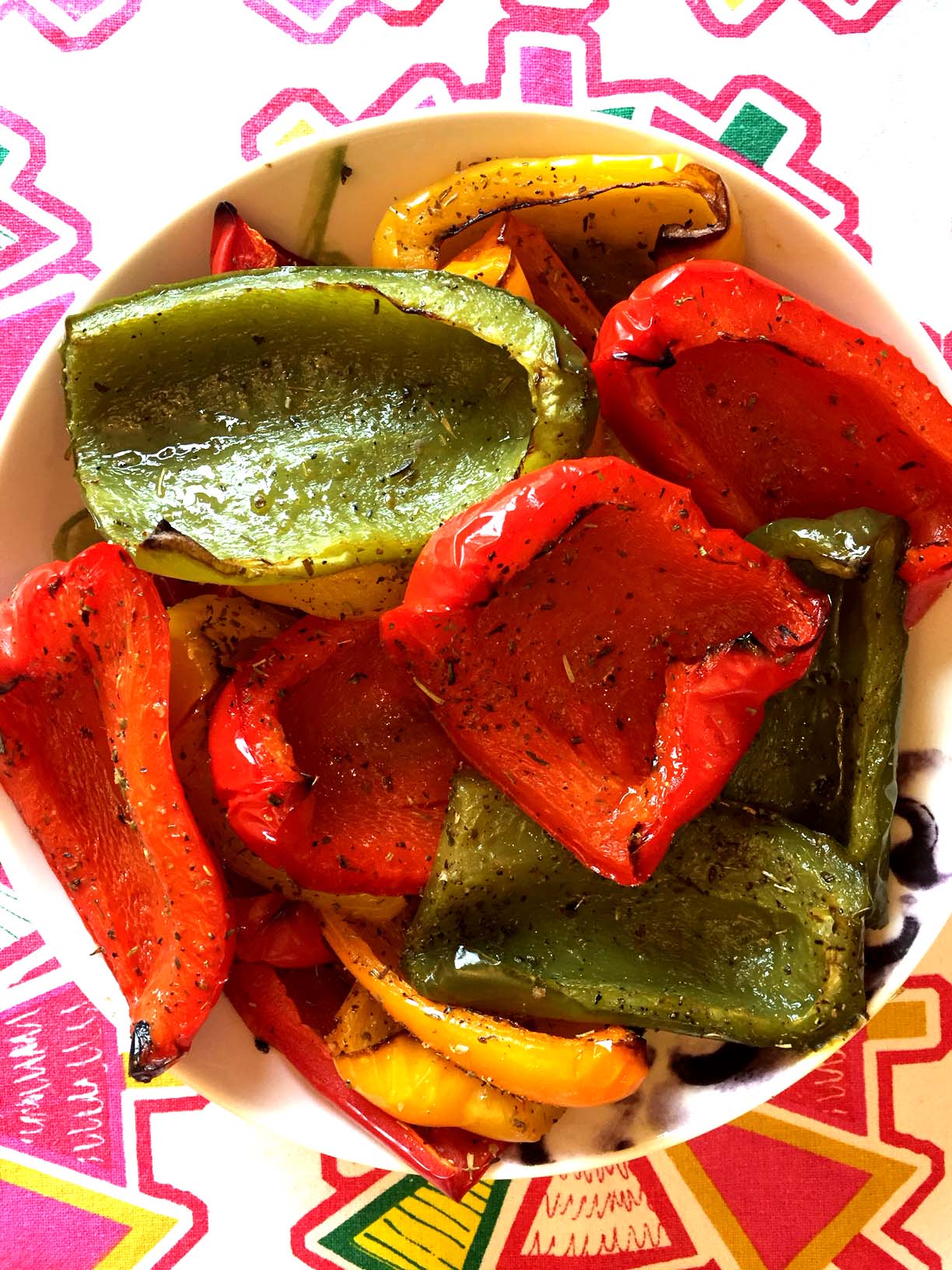 Oven Roasted Bell Peppers Recipe – Melanie Cooks