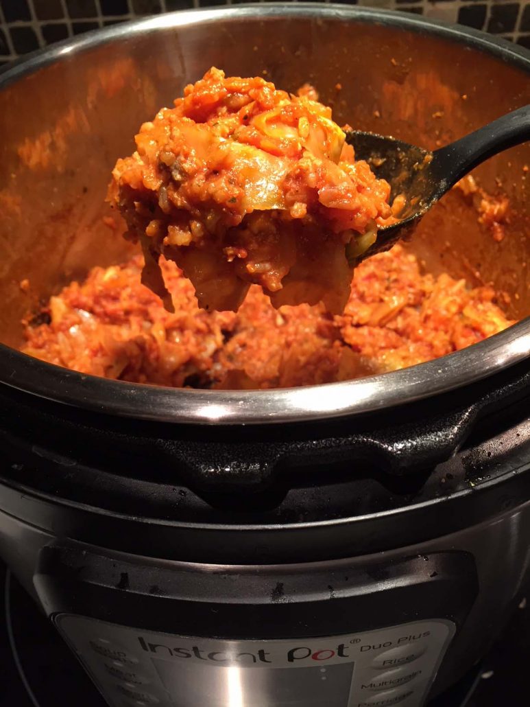 Instant Pot Unstuffed Cabbage Rolls Casserole – Melanie Cooks