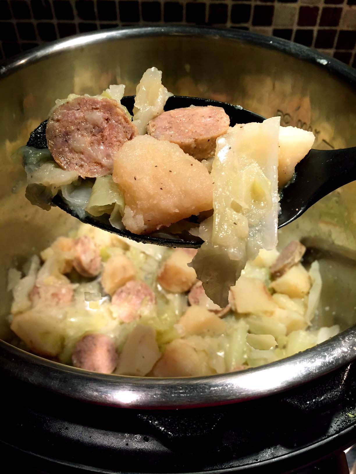 Instant Pot Kielbasa Cabbage And Potatoes Recipe Melanie Cooks