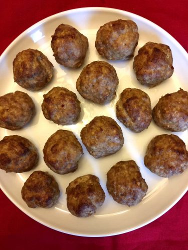 Keto Baked Meatballs Recipe – Melanie Cooks