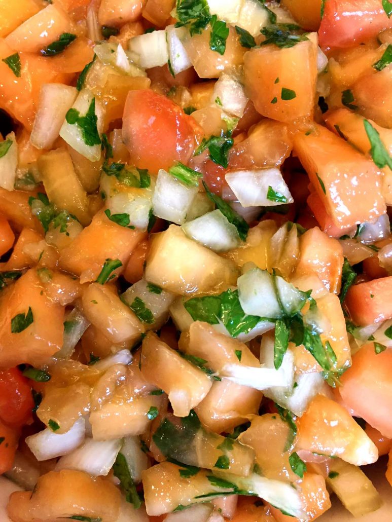 Easy Papaya Salsa