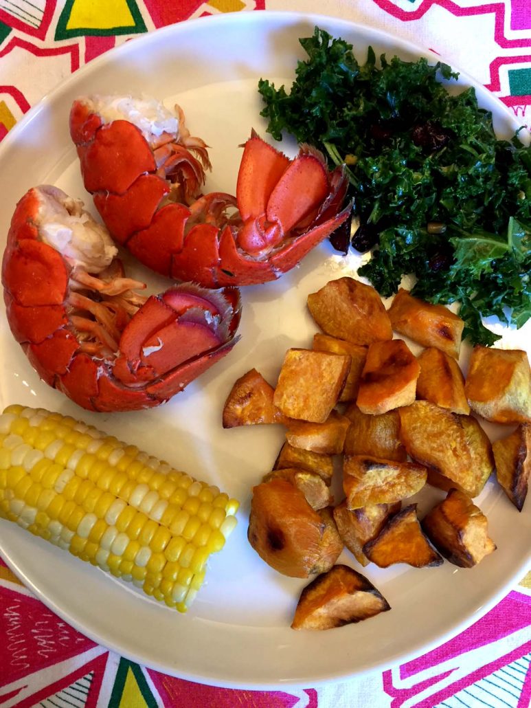 Instant Pot Lobster Dinner