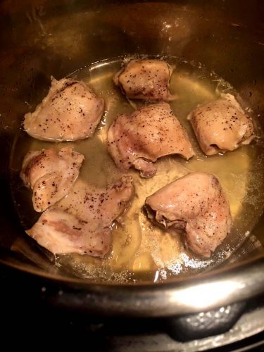 Instant Pot Chicken Thighs