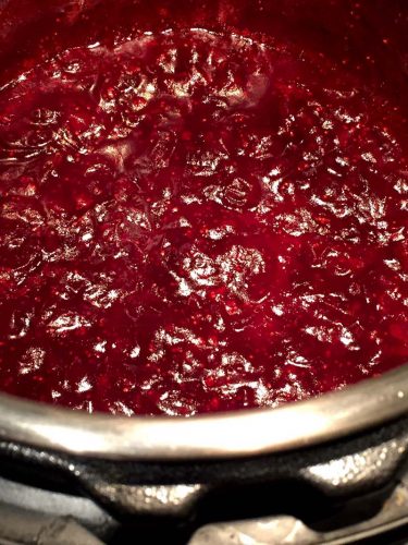 Instant Pot Cranberry Sauce