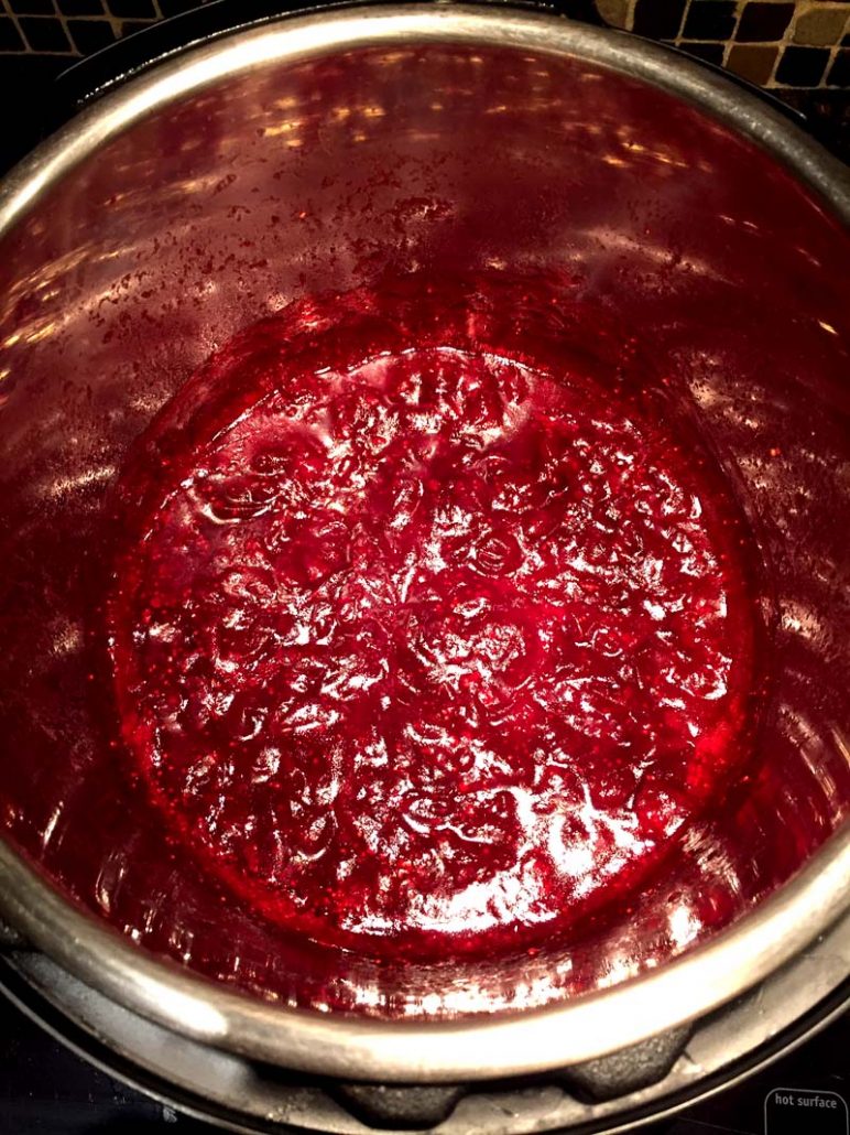 Instant Pot Cranberry Sauce Recipe