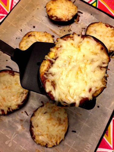 Eggplant Pizzas