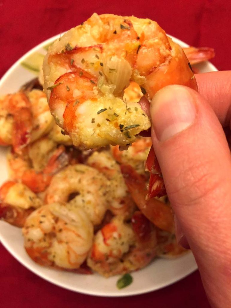 Sauteed Garlic Shrimp