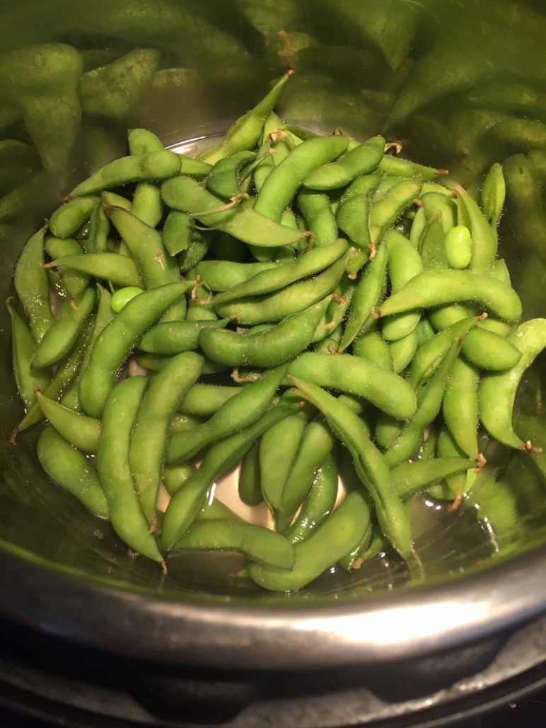 Instapot Edamame