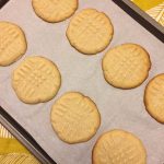 cookies on parchment paper