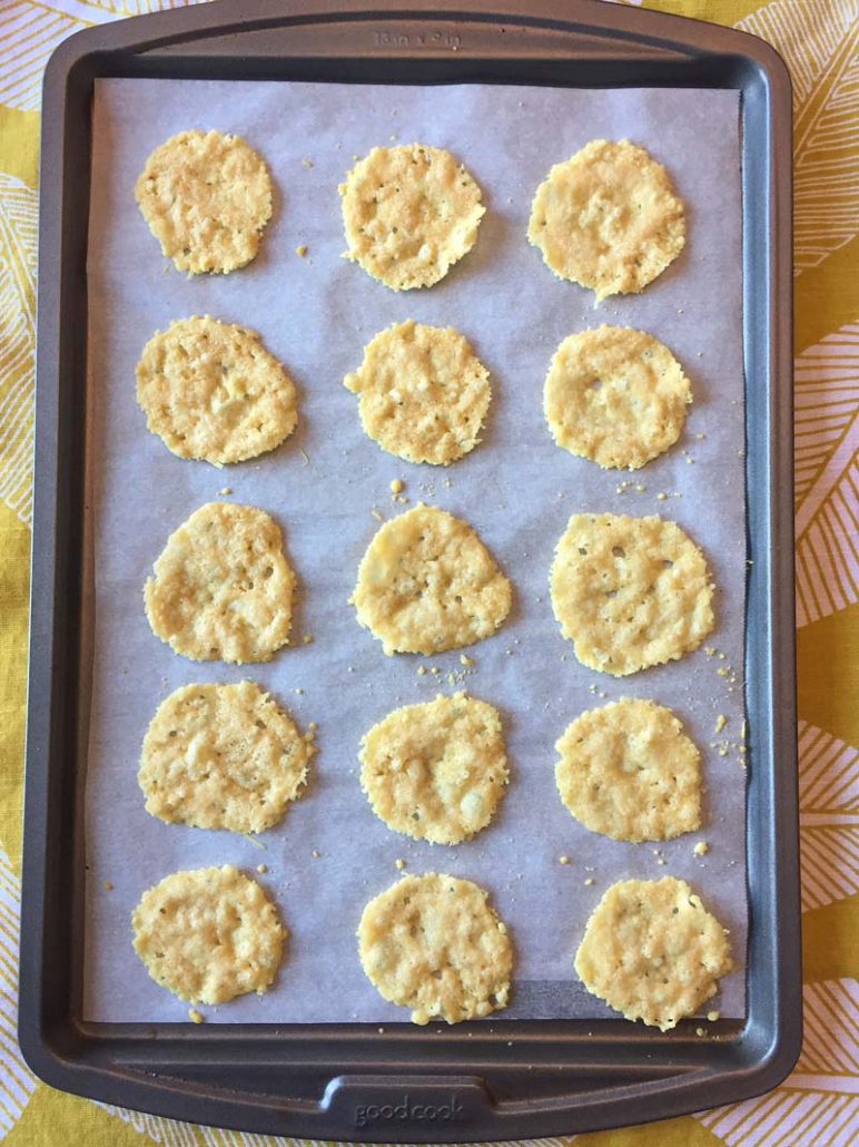 Parmesan Cheese Crisps