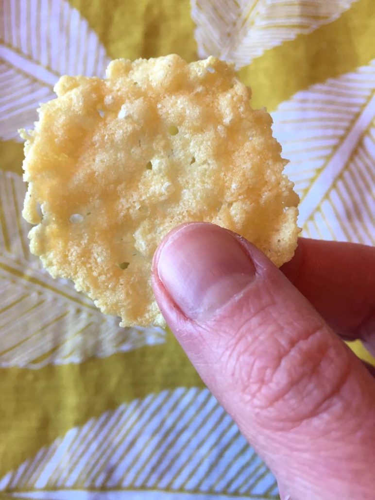 How To Make Baked Parmesan Crisps