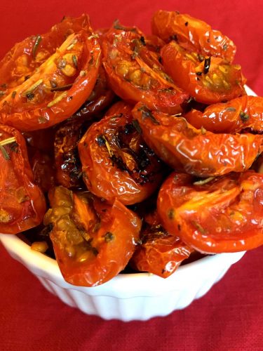 Oven Roasted Cherry Tomatoes