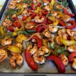 Sheet Pan Keto Shrimp Fajitas