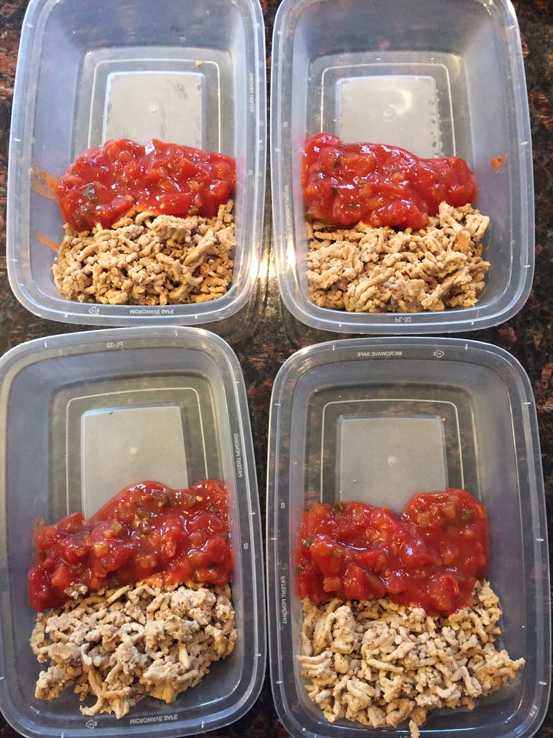 Keto Taco Salad Meal Prep Bowls – Melanie Cooks