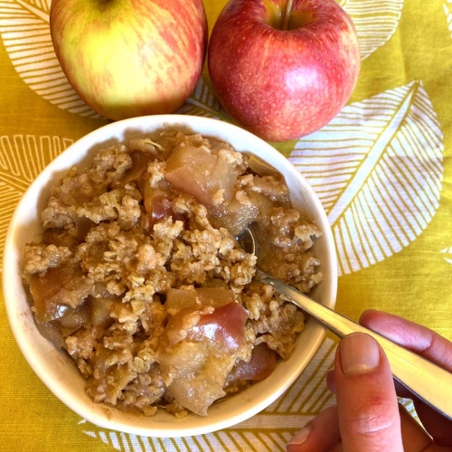 Instant pot apple crisp best sale without oats