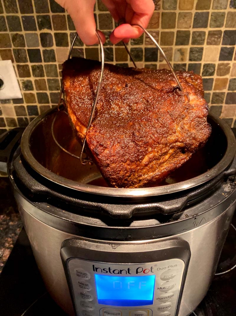 Smoky & Tender Pressure Cooker / Instant Pot Beef Brisket Recipe