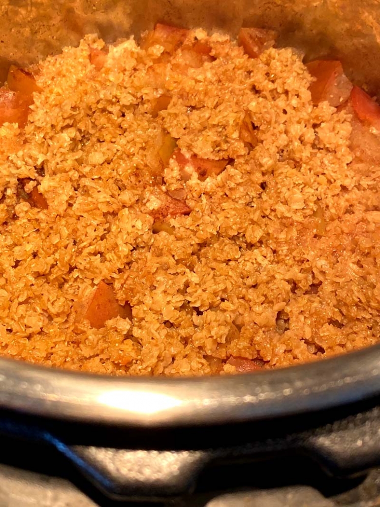 Instant Pot Apple Crisp Recipe Without Flour