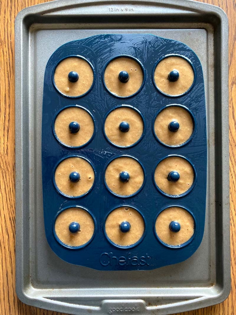 how to make keto donuts in silicone mold