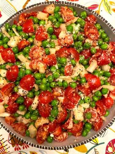 Green Peas Tomato Salad