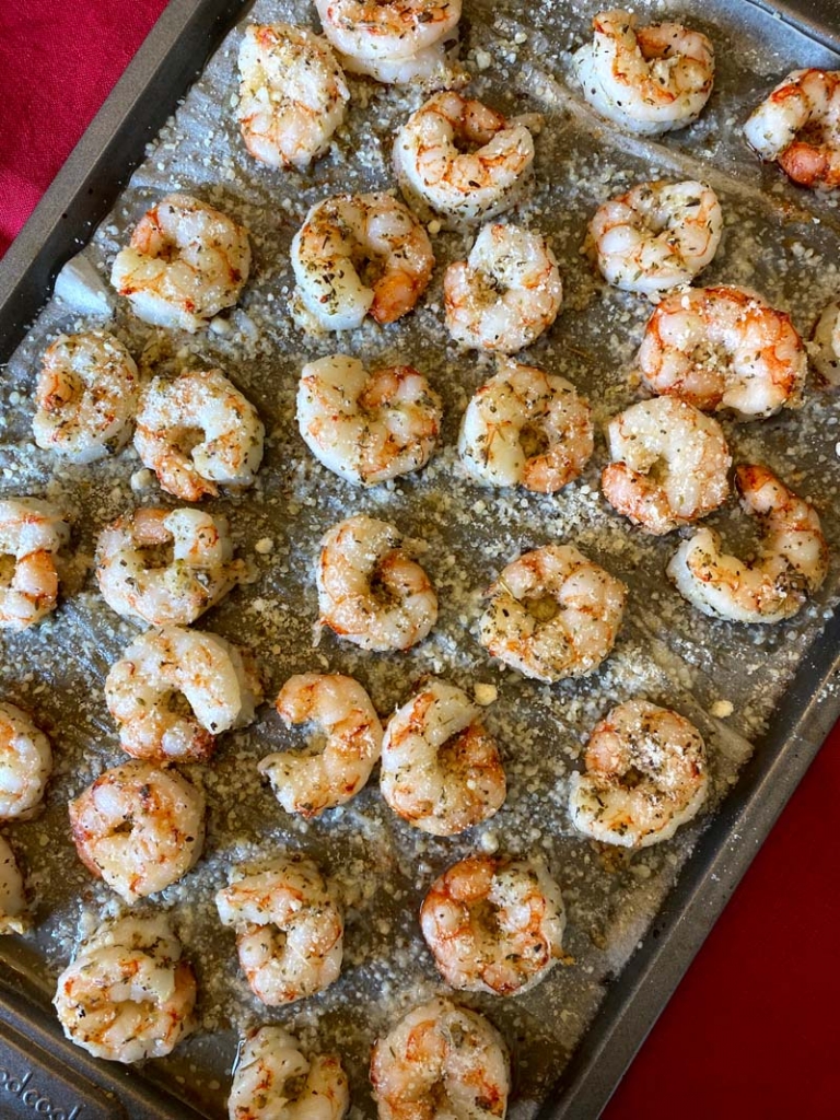 Baked Shrimp With Garlic And Parmesan