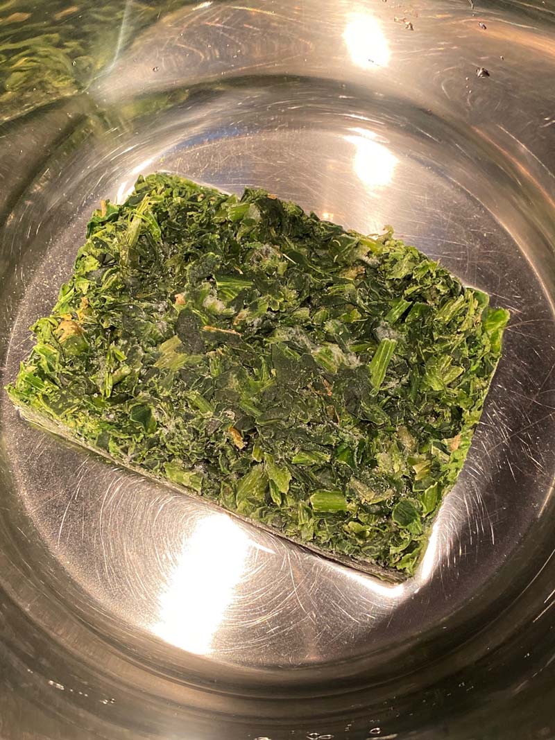 Instant Pot Frozen Spinach Melanie Cooks   Instapot Frozen Spinach 