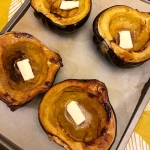 oven roasted acorn squash