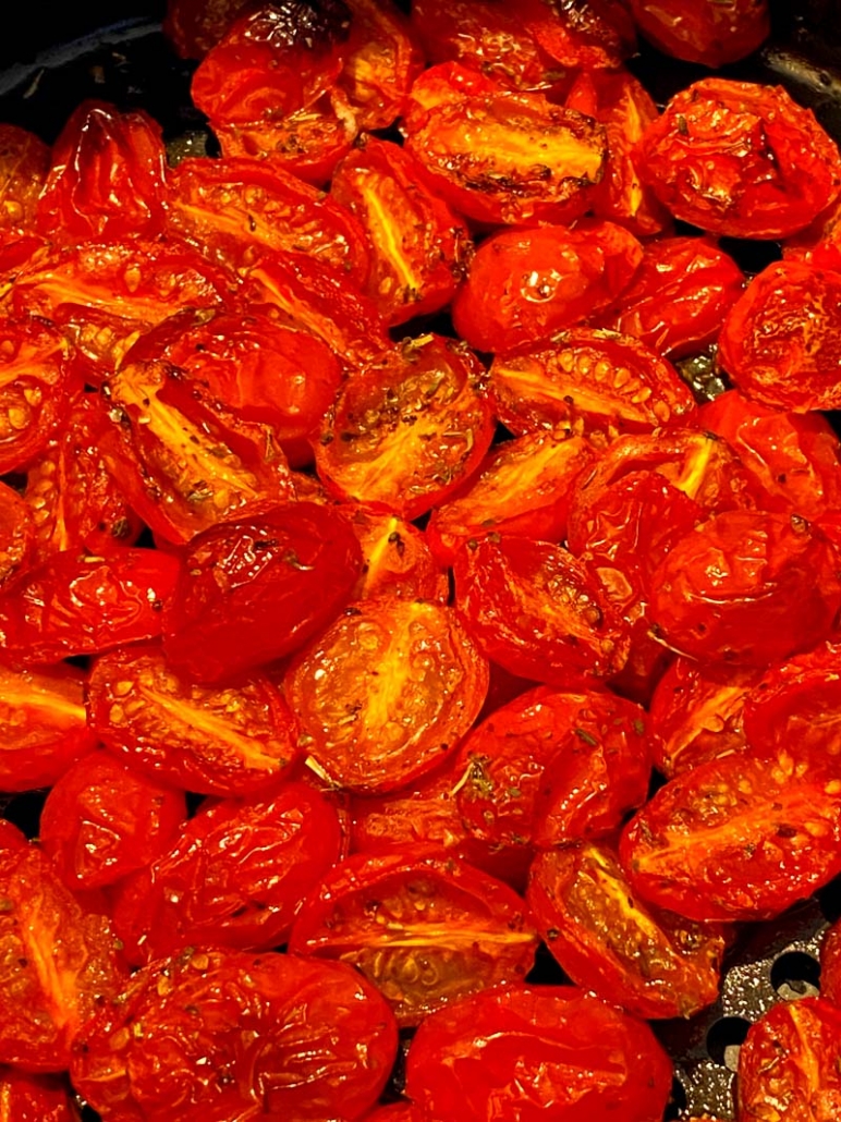 roasted cherry tomatoes with italian seasoning 