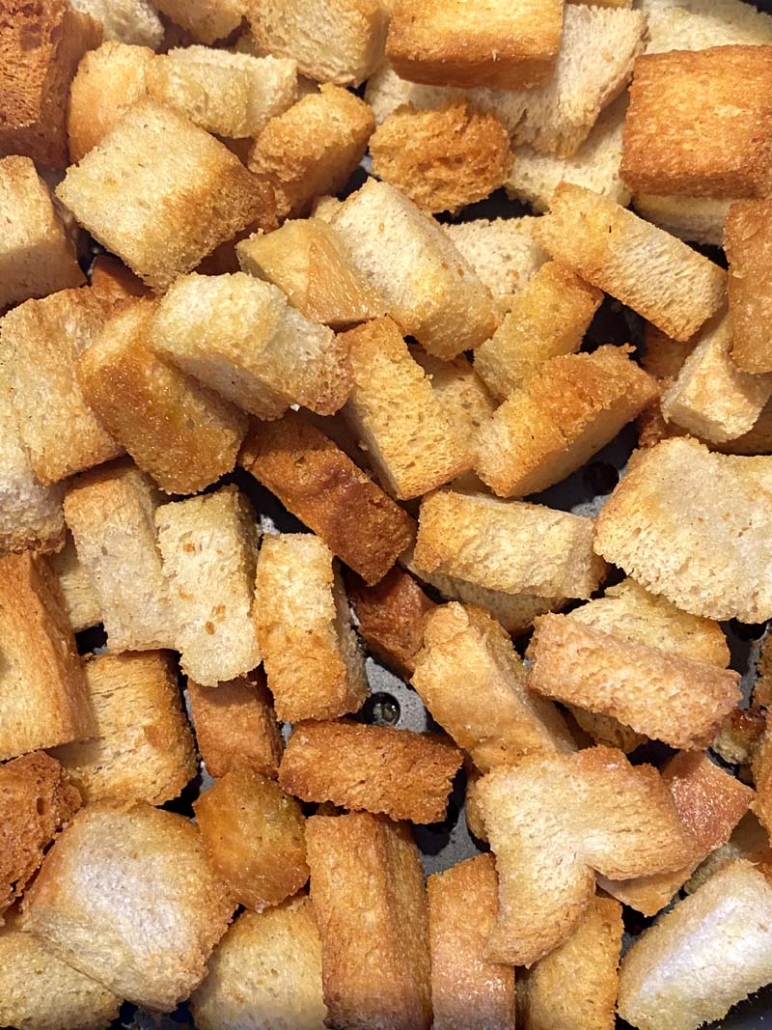 air fryer croutons