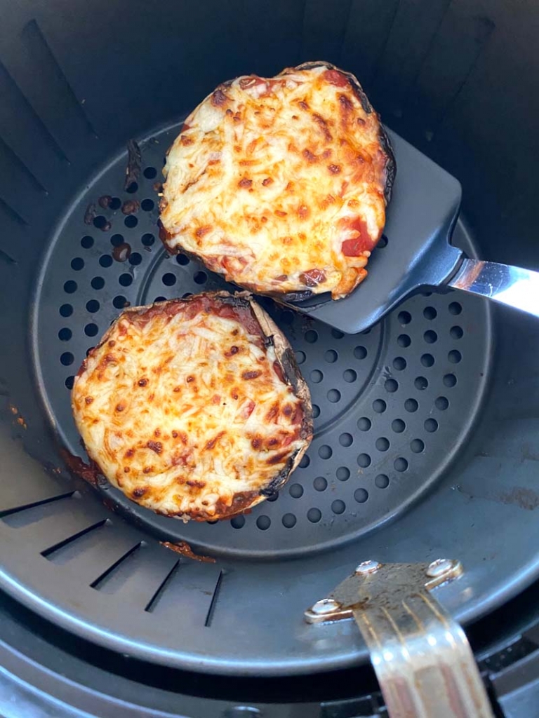 Air Fryer Portobello Pizza