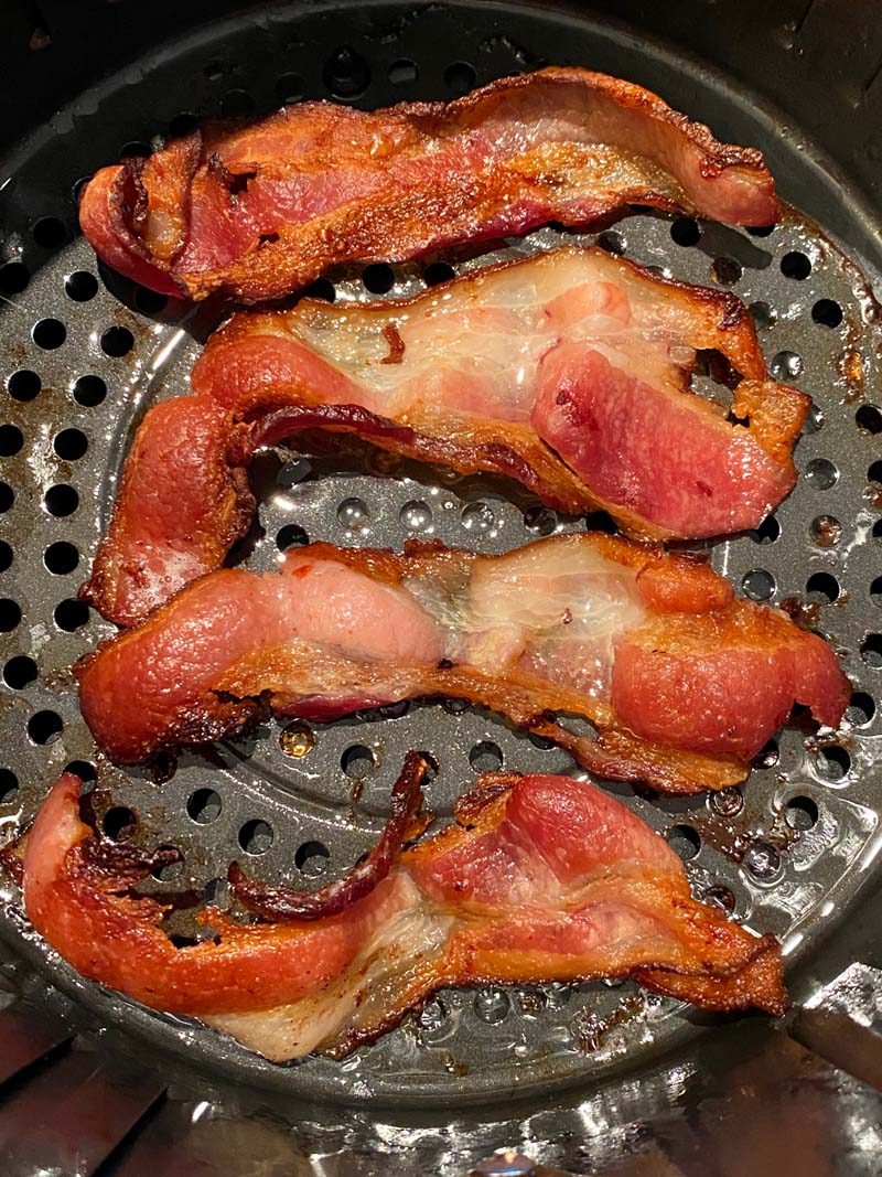 Air Fryer Bacon – Melanie Cooks