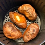 Air Fryer Baked Sweet Potatoes