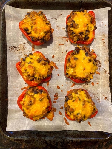 Vegetarian Stuffed Peppers With Quinoa And Black Beans – Melanie Cooks