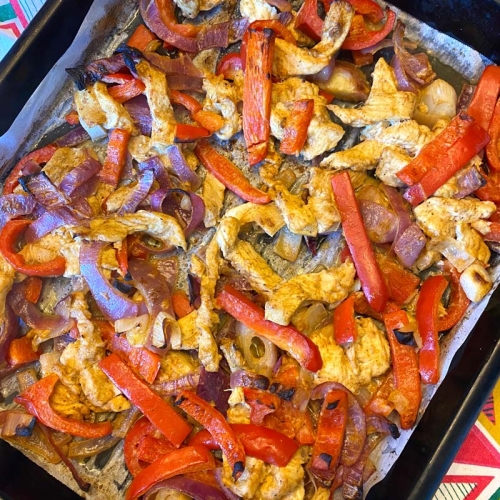 Sheet Pan Chicken Fajitas – Melanie Cooks