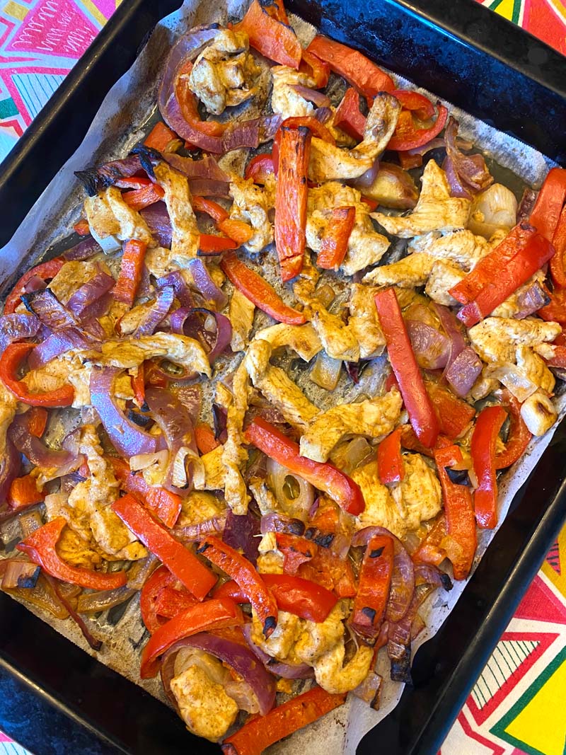 Sheet Pan Chicken Fajitas – Melanie Cooks