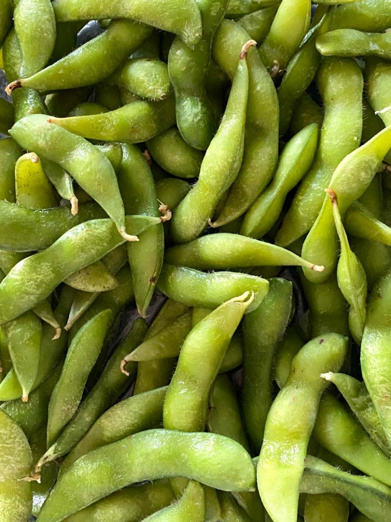 frozen edamame beans