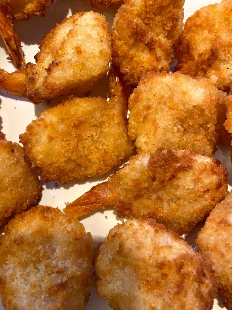 how to make breaded shrimp in an air fryer
