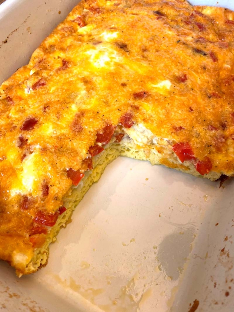 Toaster Oven Frittata for Two