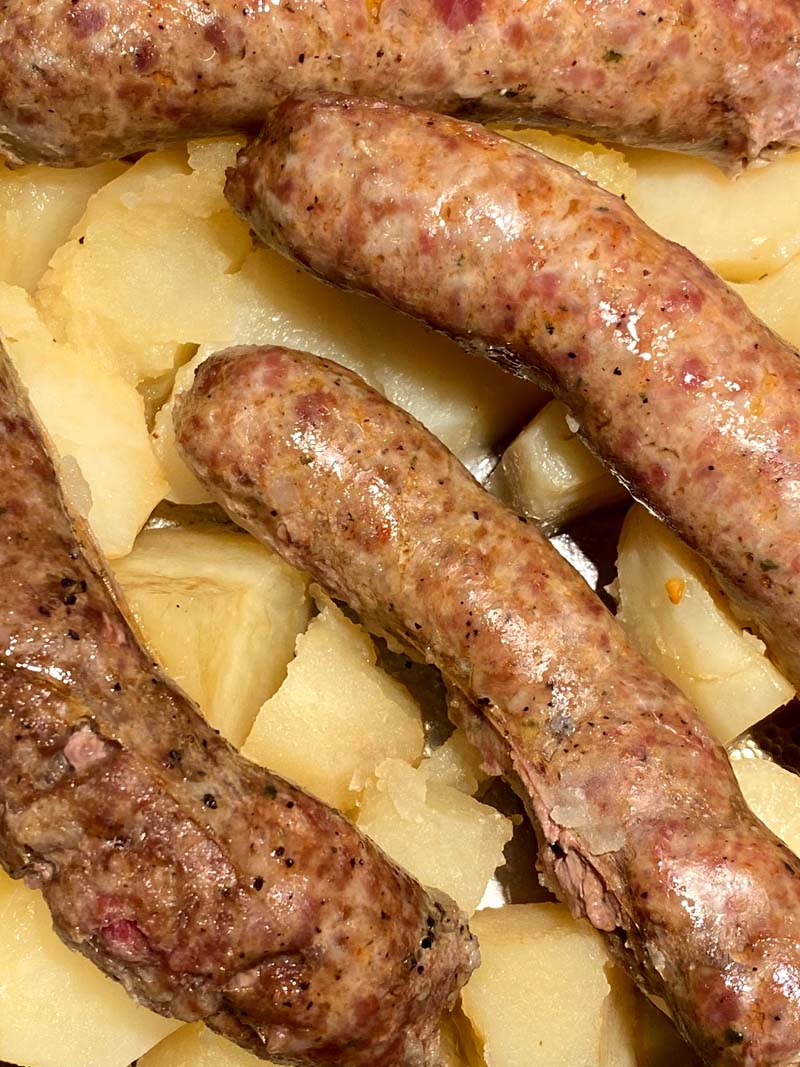 Italian sausage and potatoes best sale instant pot